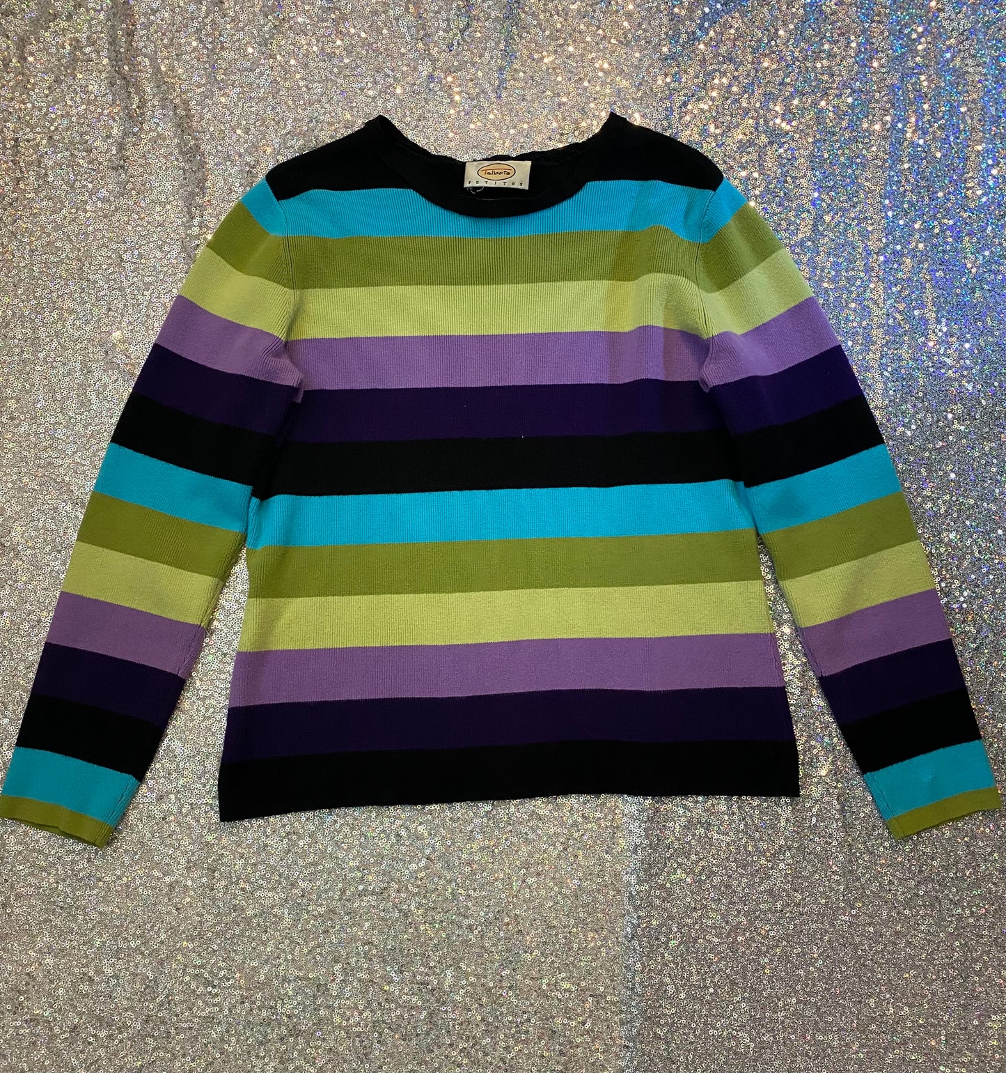 Vintage inspired striped top