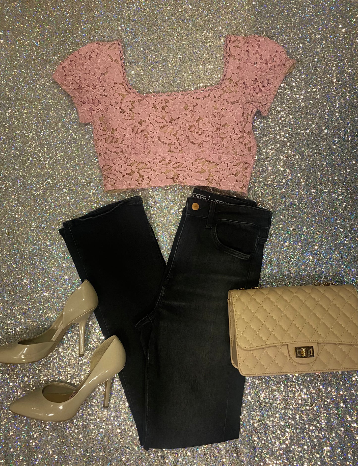 Lace Crop Top