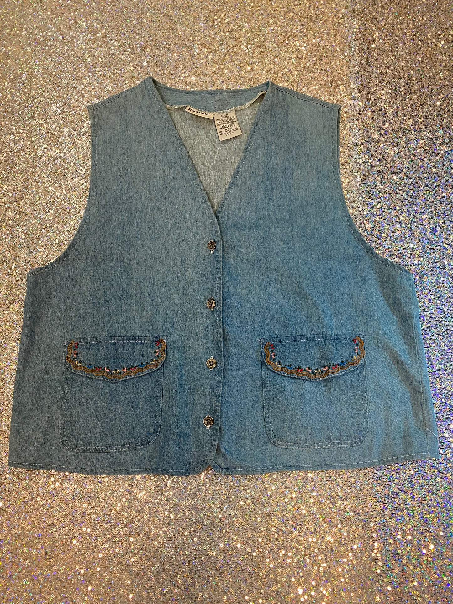 Vintage Denim Vest