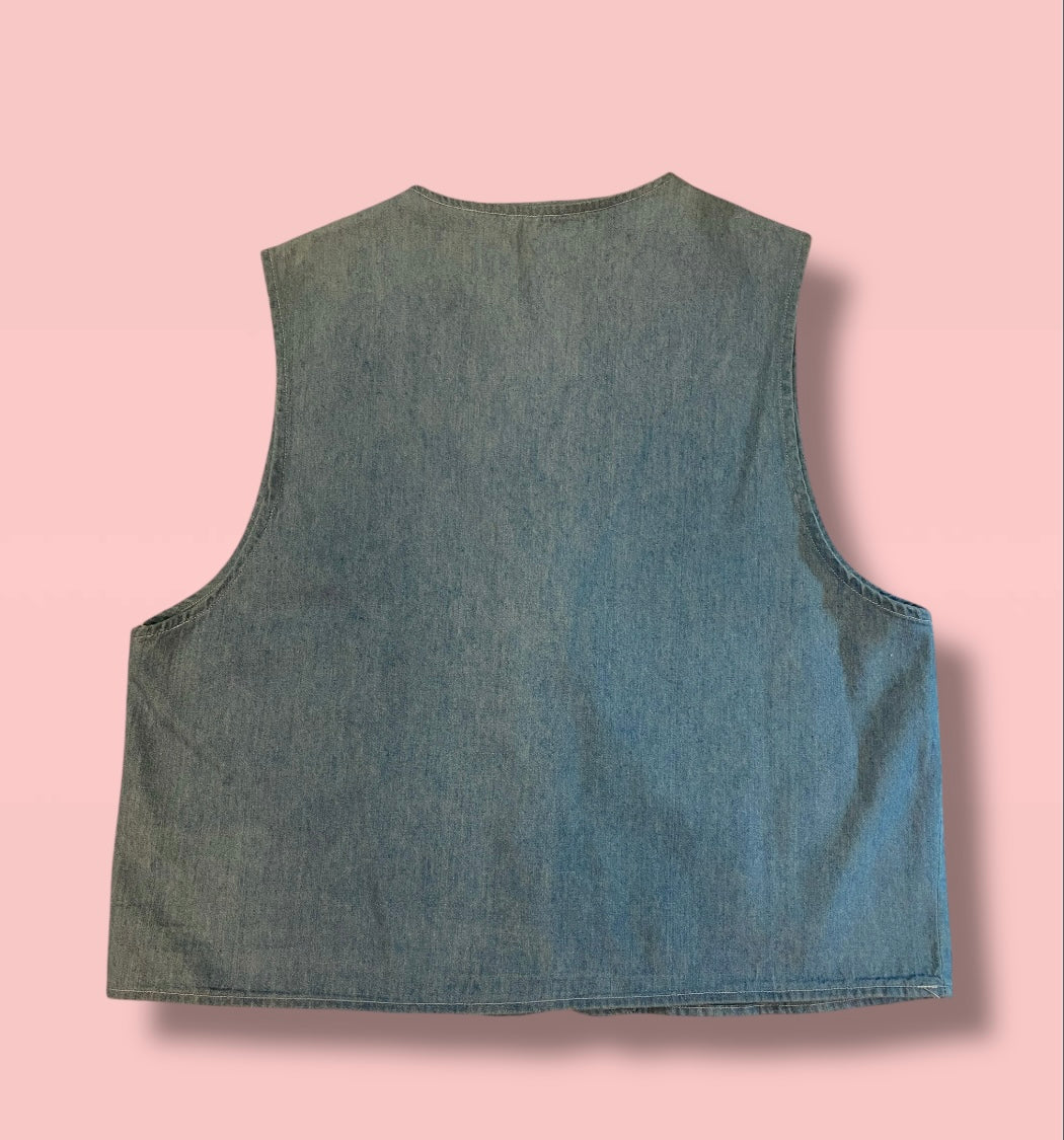 Vintage Denim Vest