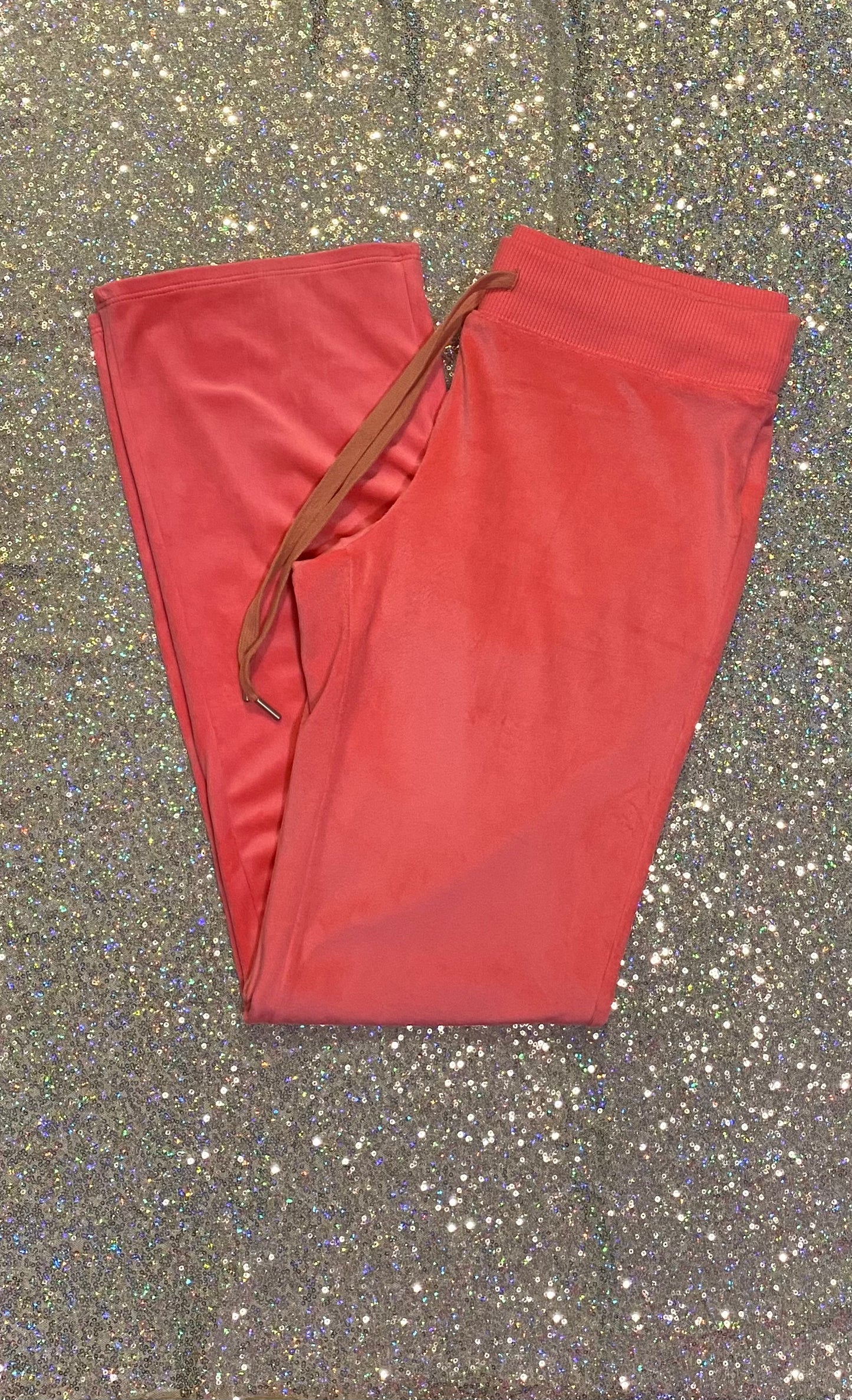 Y2K velour pants