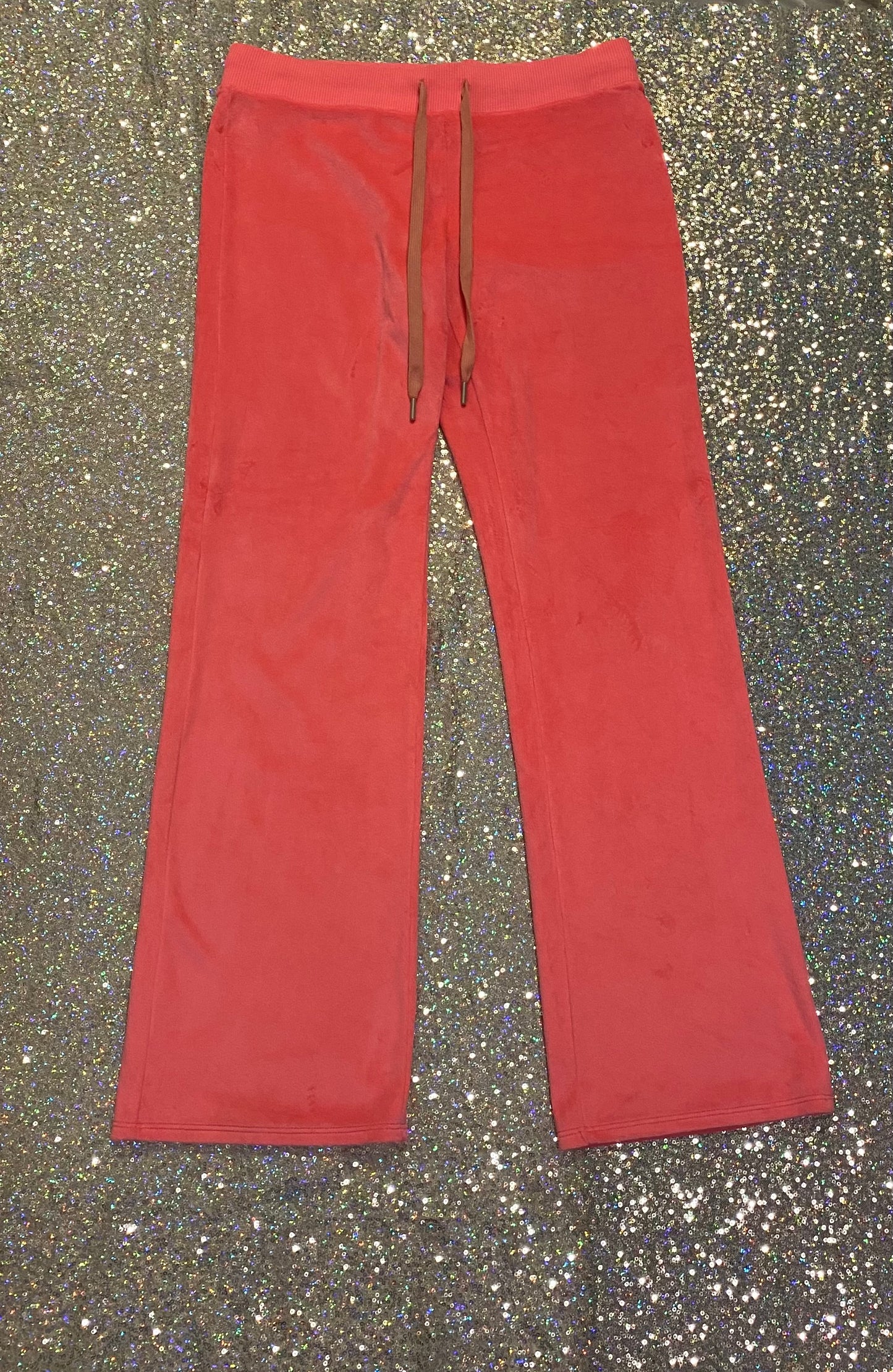 Y2K velour pants