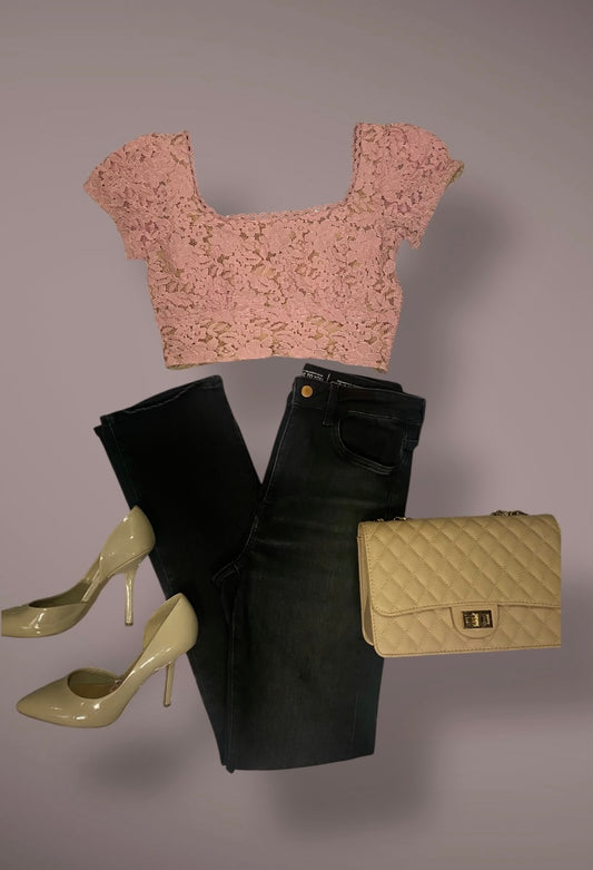 Lace Crop Top