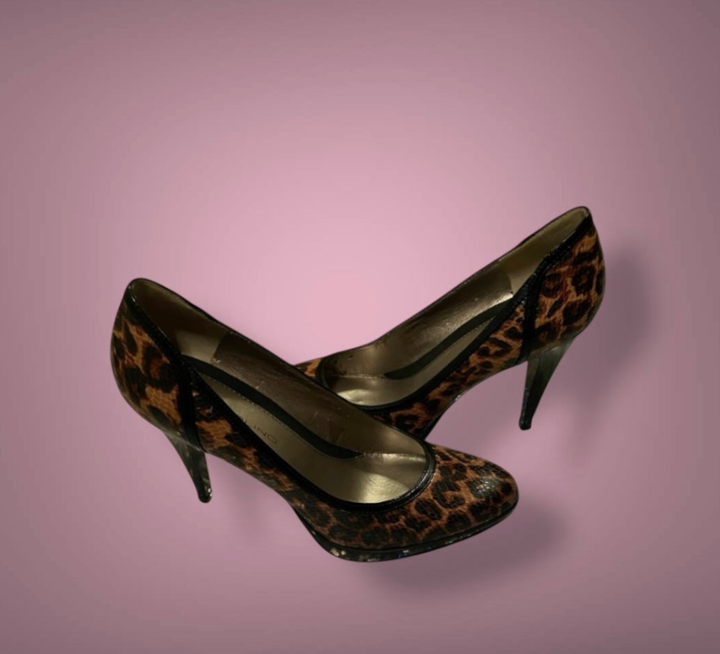 Bandolino cheetah print heels