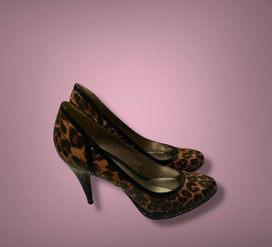 Bandolino cheetah print heels